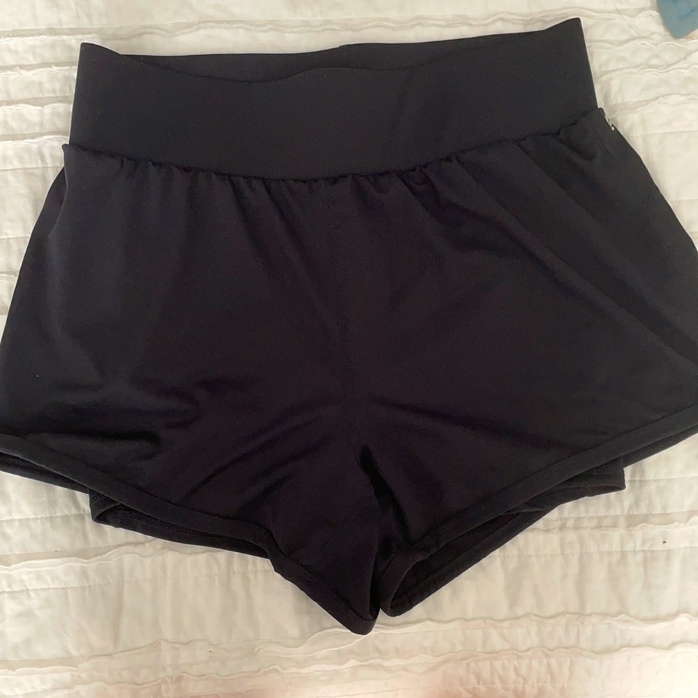 Fabletics shorts with compression shorts